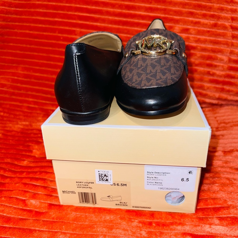 Michael Kors Rory Nappa Leather Loafers - Picture 2 of 6
